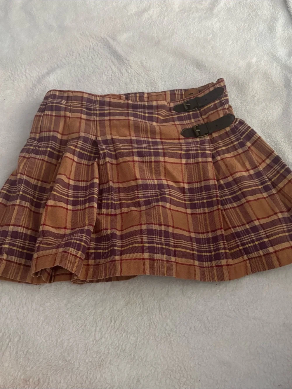 Gymboree Girls Skort Size 5 2006 Fall Forest Friendly Line Plaid